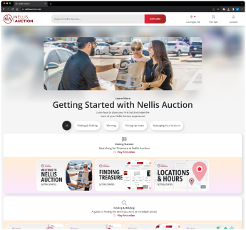 Video Tutorials page screenshot